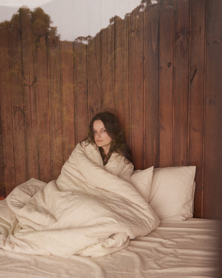 Capa Duvet Linho Natural