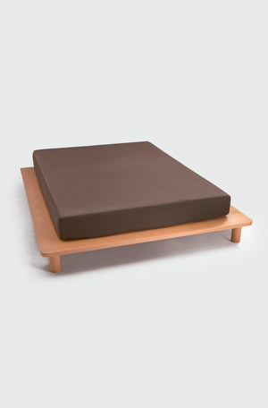 Pré Venda Lençol de Elástico Linho Marrom