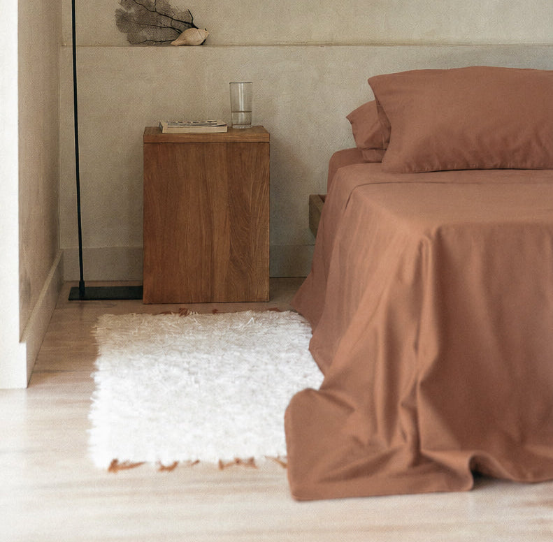 Kit Cama Completa Marrom Avelã