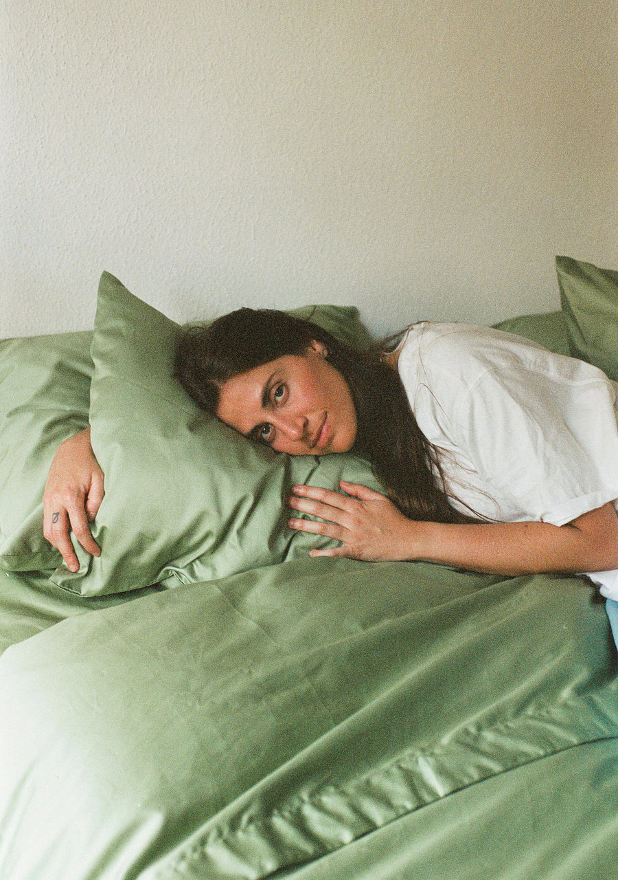 Kit Cama Completa Verde Horizonte