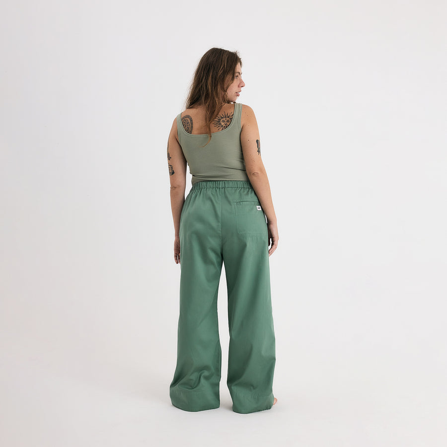 Calça Travessia Verde Folha