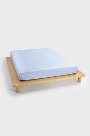 Lençol de Elástico Azul Vento