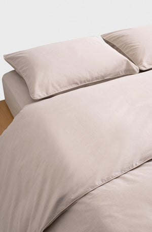 Pré Venda Dupla de fronhas Mescla Bege